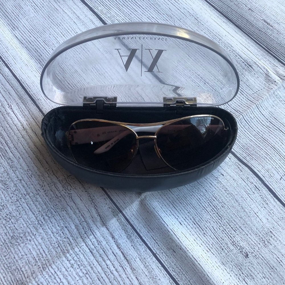 A/X Armani Exchange Women's Aviator Style Sunglasses